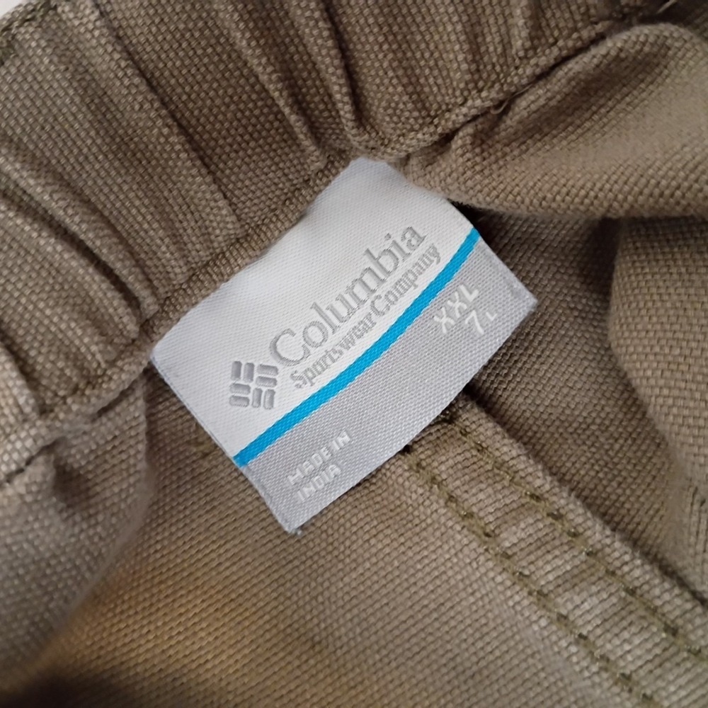 Columbia PFG Brewha II Cargo Shorts Mens 2xl Khaki Hiking Fishing Outdoor Casual - Picture 3 of 9